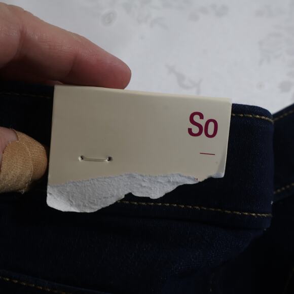 SO Ultimate Jegging Girls 10 Dark Wash NWT - Picture 5 of 5